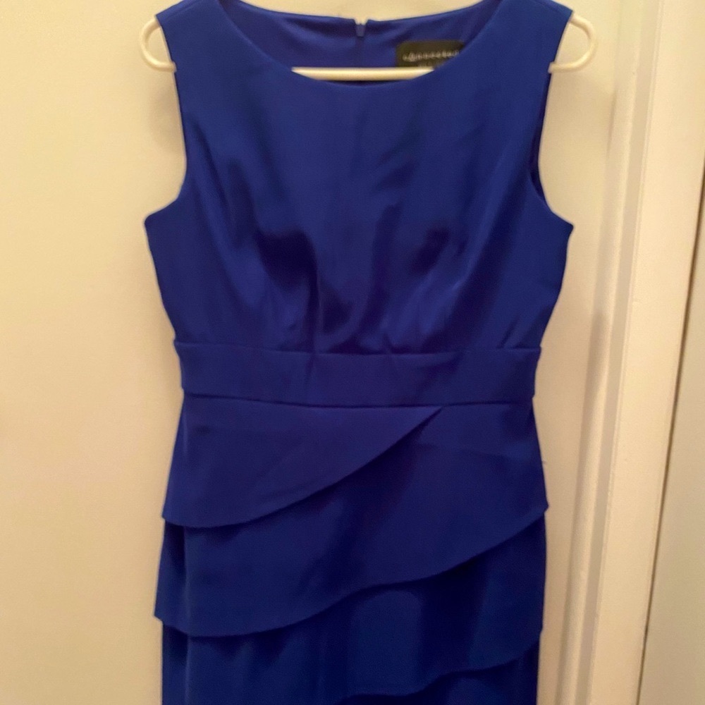 Blue dress